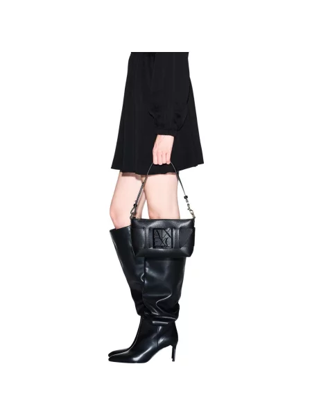 Kabelka Armani Exchange čierna
