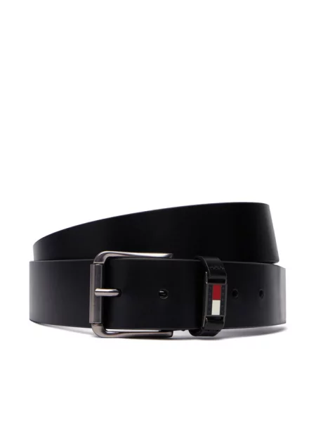 Pasek Tommy Jeans czarny