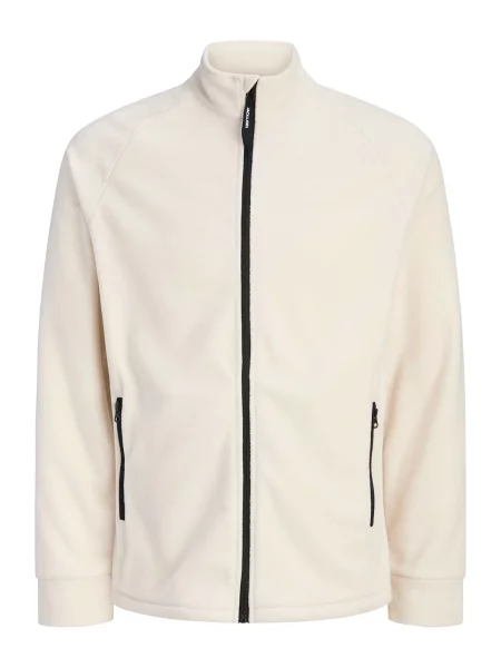 JACK & JONES Jachetă fleece JJPluto crem