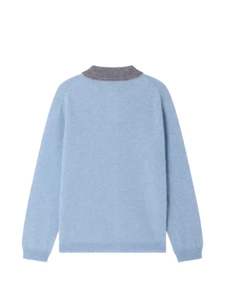 Sweter dziecięcy Bonpoint niebieski