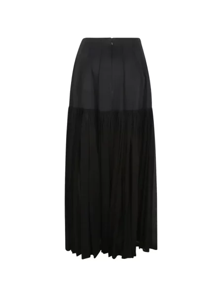 Fustă Simkhai din jerseu drapată negru