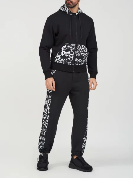 Спортивна кофта Versace Jeans Couture чорна