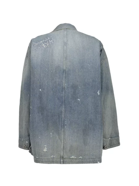 Džínsová bunda Maison Mihara Yasuhiro modrá