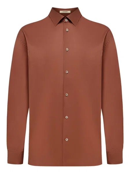 Риза 12 Storeez кафяво