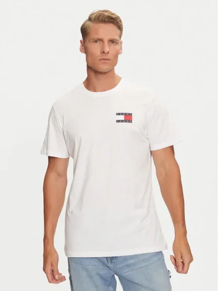 Тениска Tommy Jeans бяло