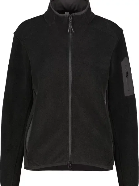 Alife & kickin Jachetă fleece SagaAK F' negru