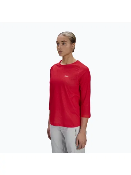 Футболка велосипедна POC Motion Air Jersey prismane red червона
