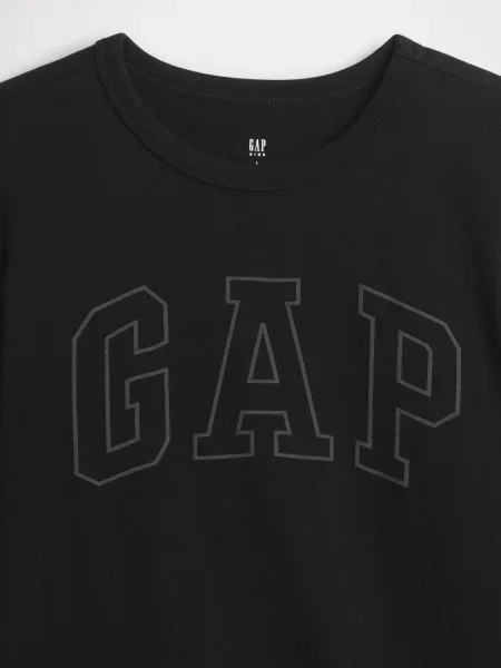 Tricou copii Gap negru