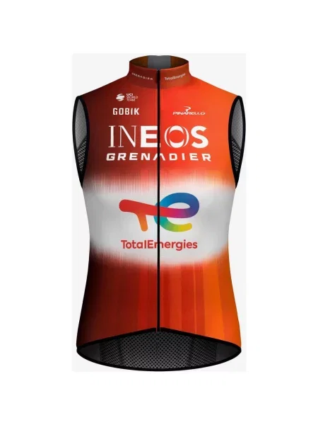 Kamizelka Team Ineos Grenadiers Plus pomarańczowy S czerwony
