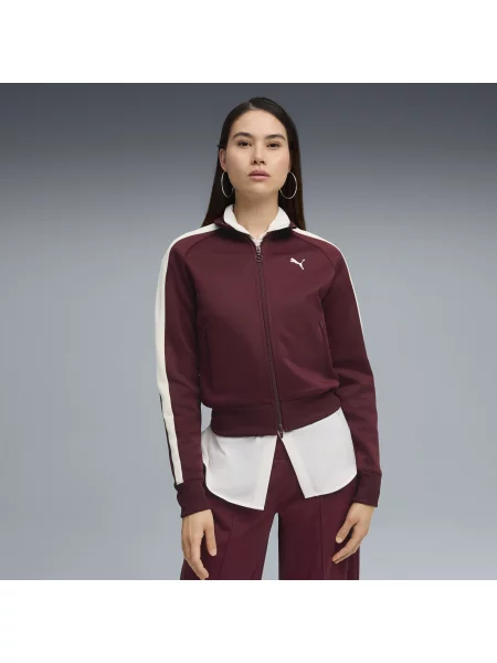 Krótka kurtka dresowa T7 ALWAYS ON czerwona