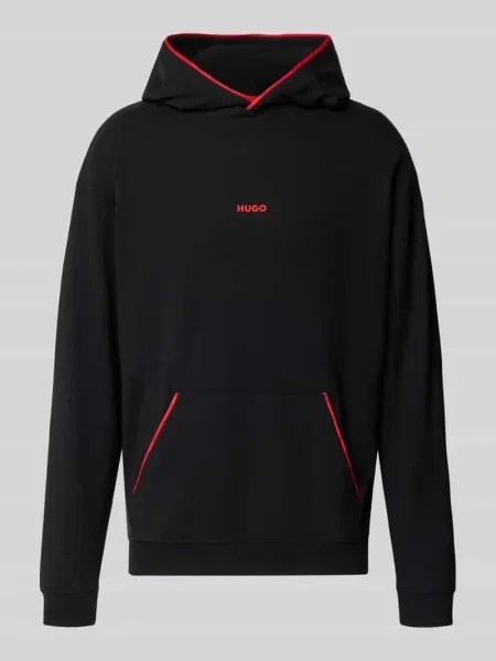 Bluza z kapturem Hugo z kapturem czarna