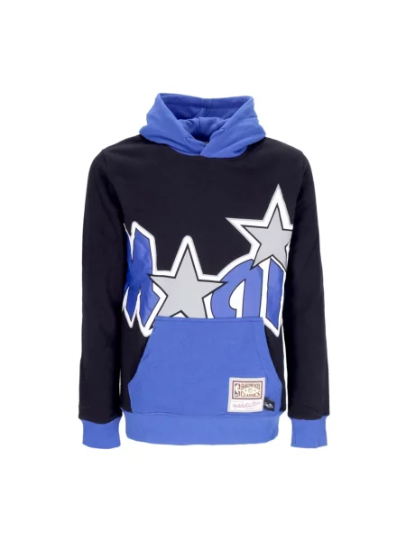 Bluza z kapturem Mitchell & Ness czarna