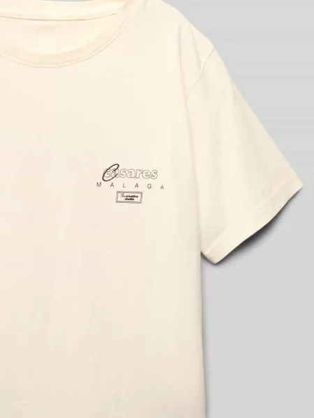 T-shirt z nadrukiem z logo model ‘ALMERIA’ Jack & Jones