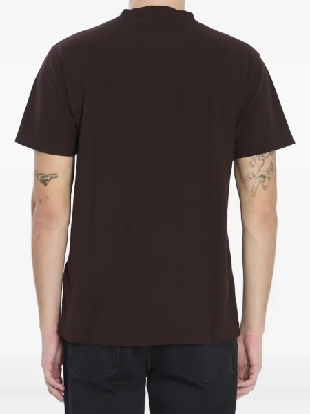Tricou Stone Island cu strasuri maro