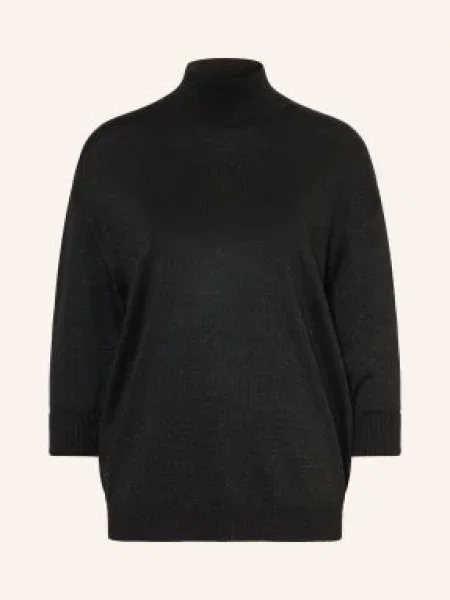 Dorothee Schumacher Svetr Shimmering Merino S Rukávy černá