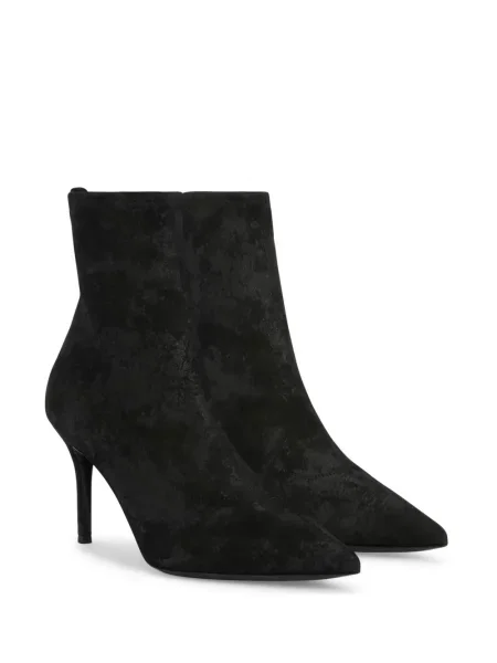 Cizme scurte Giuseppe Zanotti din piele de căprioară negru