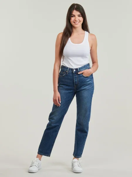 Džínsy Levi's 501 orezané modrá