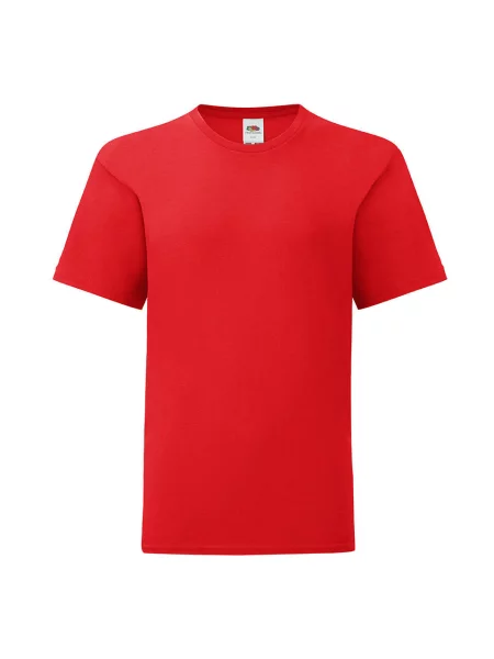 Tricou copii Fruit Of The Loom roșu