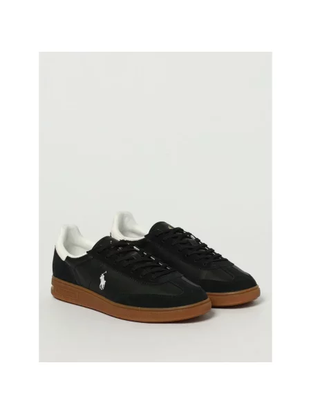 Polo Ralph Lauren sneakersy skórzane Bedford Pp czarny