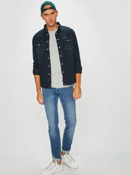 Tommy Jeans Póló szürke