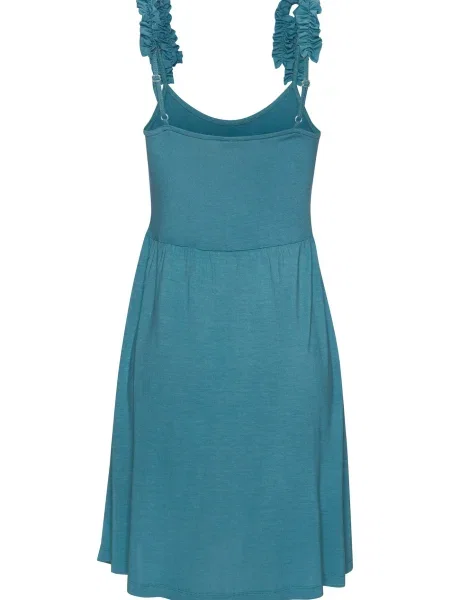 LASCANA Rochie de plaja cyan