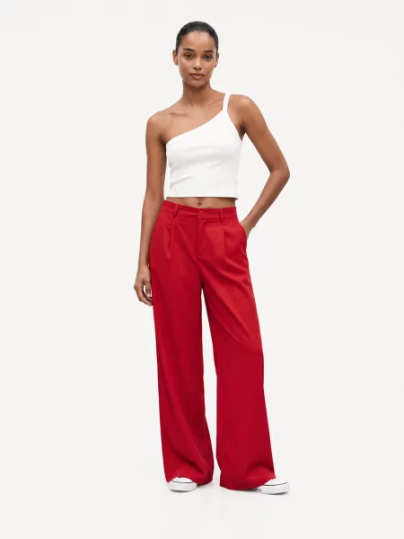 Палаццо LTB Jeans ліоцелл червоний