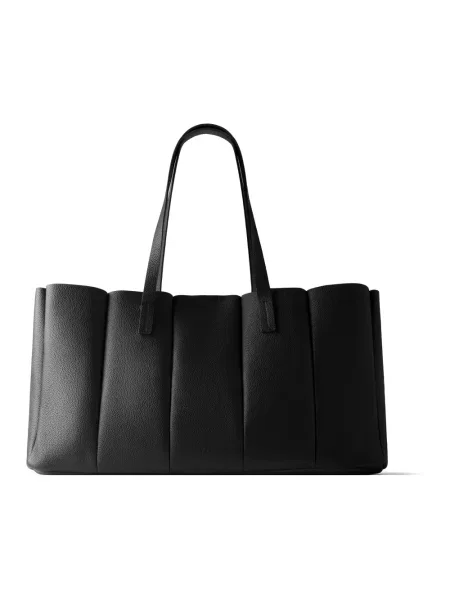 Shopperka L37 skórzana czarna