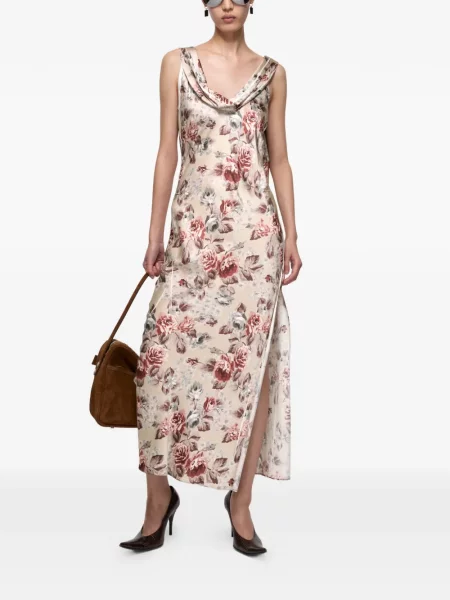 Rochie Acne Studios cu model floral cu imagine