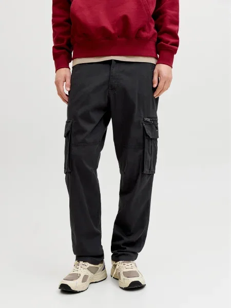 JACK & JONES Pantaloni cu JPSTKANE DOVER' negru