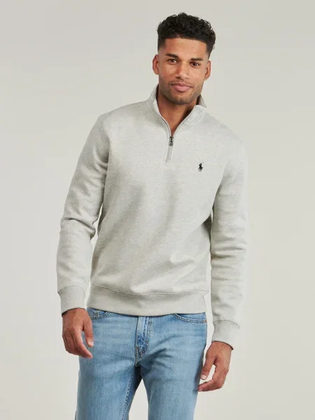 Pletená mikina Polo Ralph Lauren sivá
