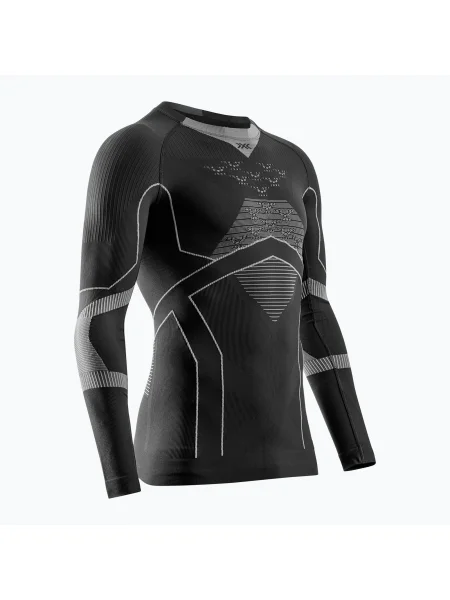 Риза X-bionic с дълъг ръкав черно