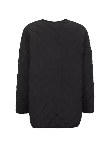Matlasat geacă Sandbeige negru