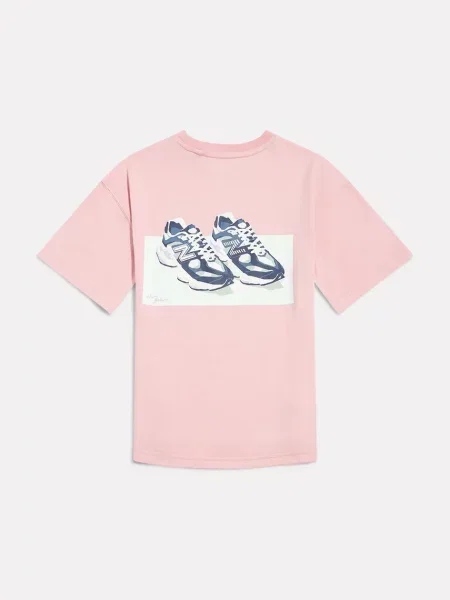 New Balance tričko detské ružová
