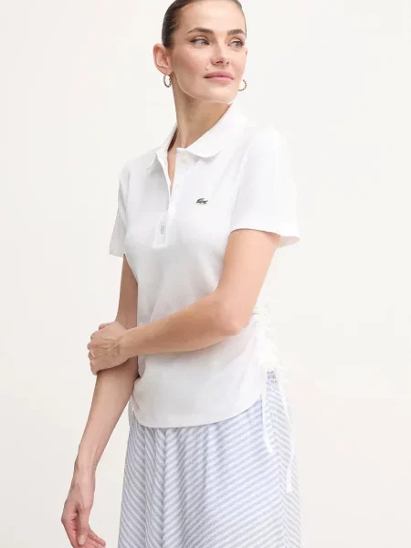 Lacoste polo biały