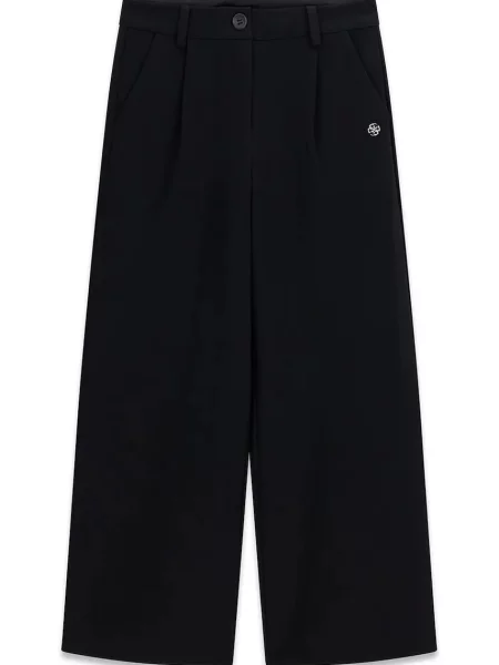 Guess штани wide leg дитячі з віскозою