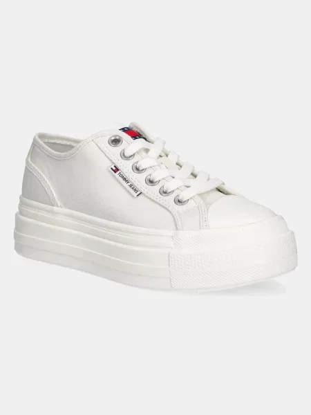 Superge Tommy Jeans Tjw Foxing Flatform Lc bela
