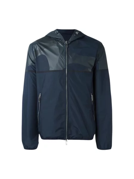 Kurtka Emporio Armani niebieska
