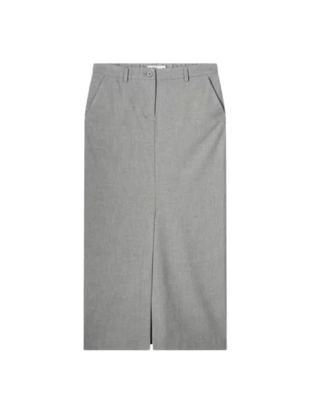 Spódnica Summum Woman ze stretchu szara