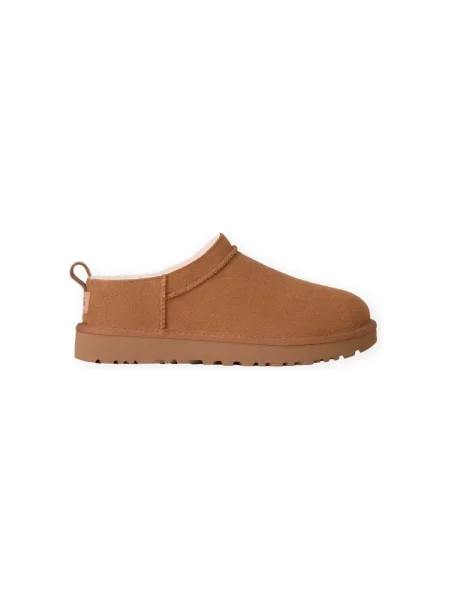 Pantofi Ugg din piele clasici maro
