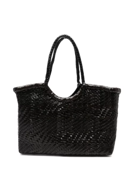 Geantă shopper Dragon Diffusion din piele maro