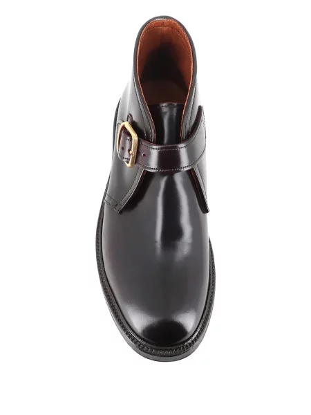 Botine Alden cu cataramă maro