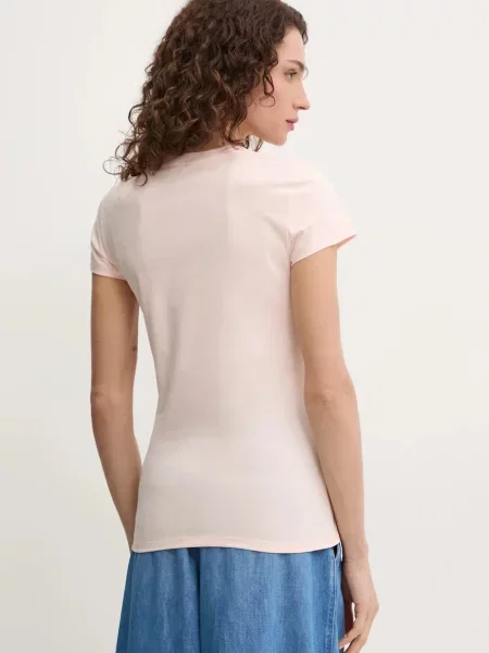 Armani Exchange női póló narancsszínű