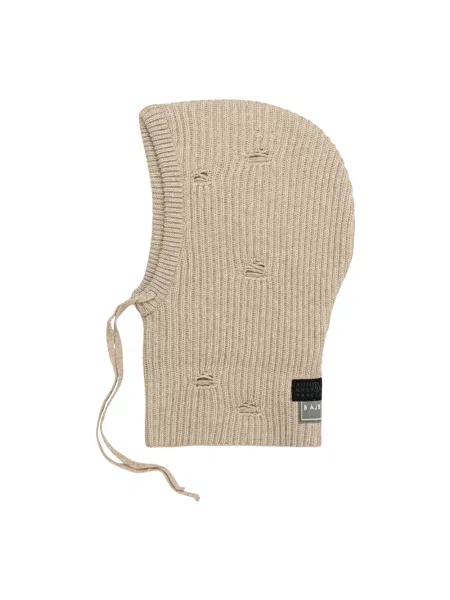 Czapka Mm6 Maison Margiela wełniana brązowa