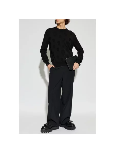Sweter Alexander Mcqueen czarny