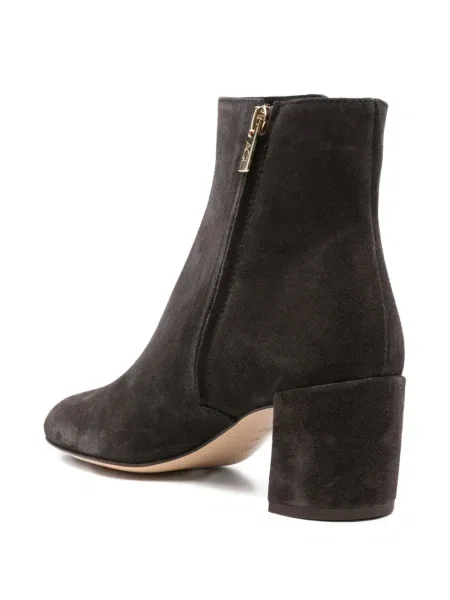 Botine Agl din piele de căprioară gri