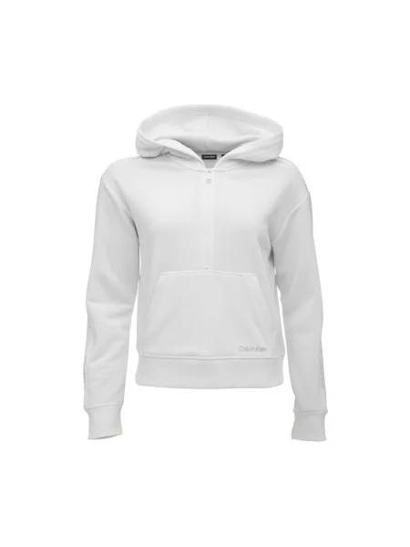 Geacă de blugi Calvin Klein Jeans alb