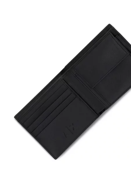 Portofel Armani Exchange cu imagine negru