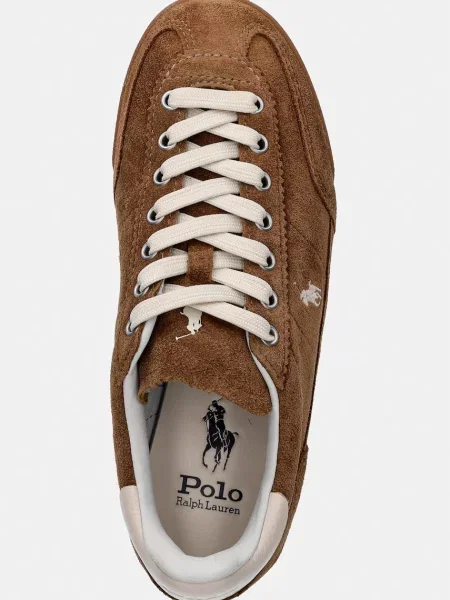 Замшевые кроссовки Polo Ralph Lauren