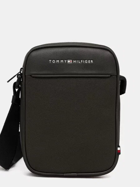 Torbica za okoli pasu Tommy Hilfiger zelena