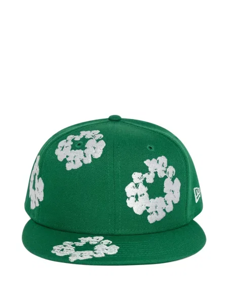 Șapcă Denim Tears cu broderie verde